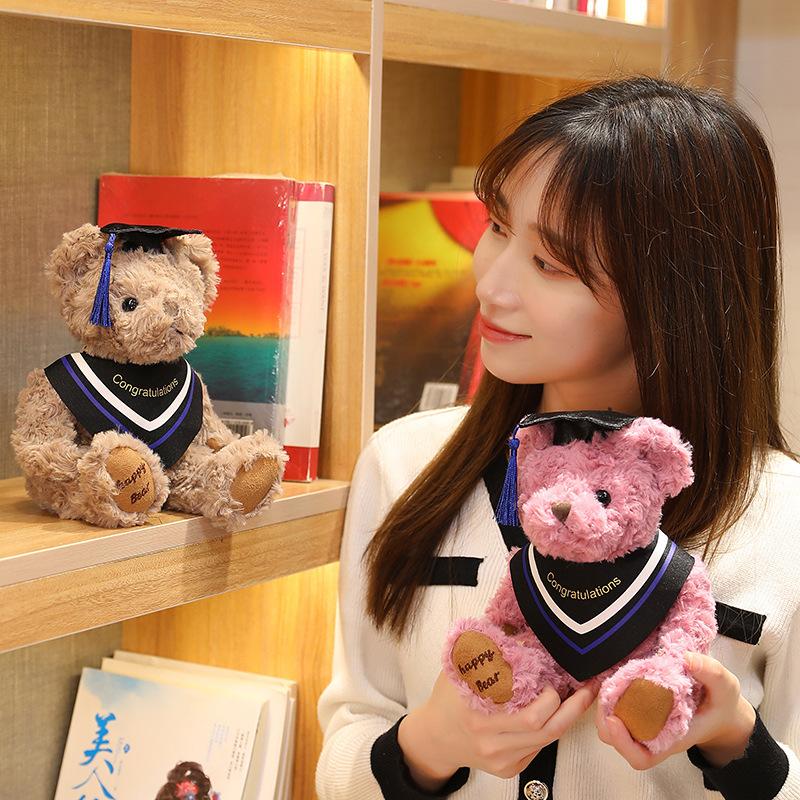 1 Stück 20cm Niedliches Dr. Bär Plüschtier Gefüllt Weich Arzt Teddybär Puppen Überraschung Abschlussgeschenk Liebes Geburtstagsgeschenk