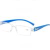 1 PC Half Frame Reading Glasses Women/Men Older Fashion Presbyopic Eyeglasses Portable High-definition Vision Care +1.0~+4.0