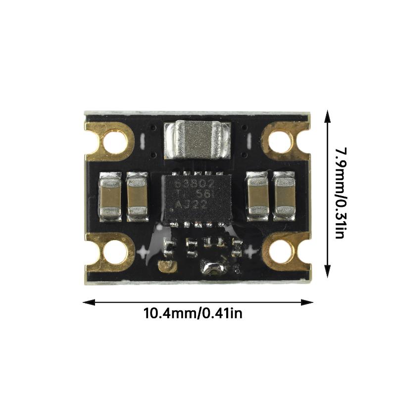 Tps63802 Mini Lithium Battery -Boost Module Dc 1.8-5.5V Input 2A/1A 3.3/5V Boost Output Battery Boost Module