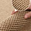 Thickened Pure Color Round Sisal Rug for Living Room, Bedroom, Sofa, Coffee Table, Study, Chair Mat