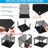 Multifunctional Desktop Organizers 96 Slot Acrylic Holder Art Supply Organizers For Art Supplies Makeup Tools Display