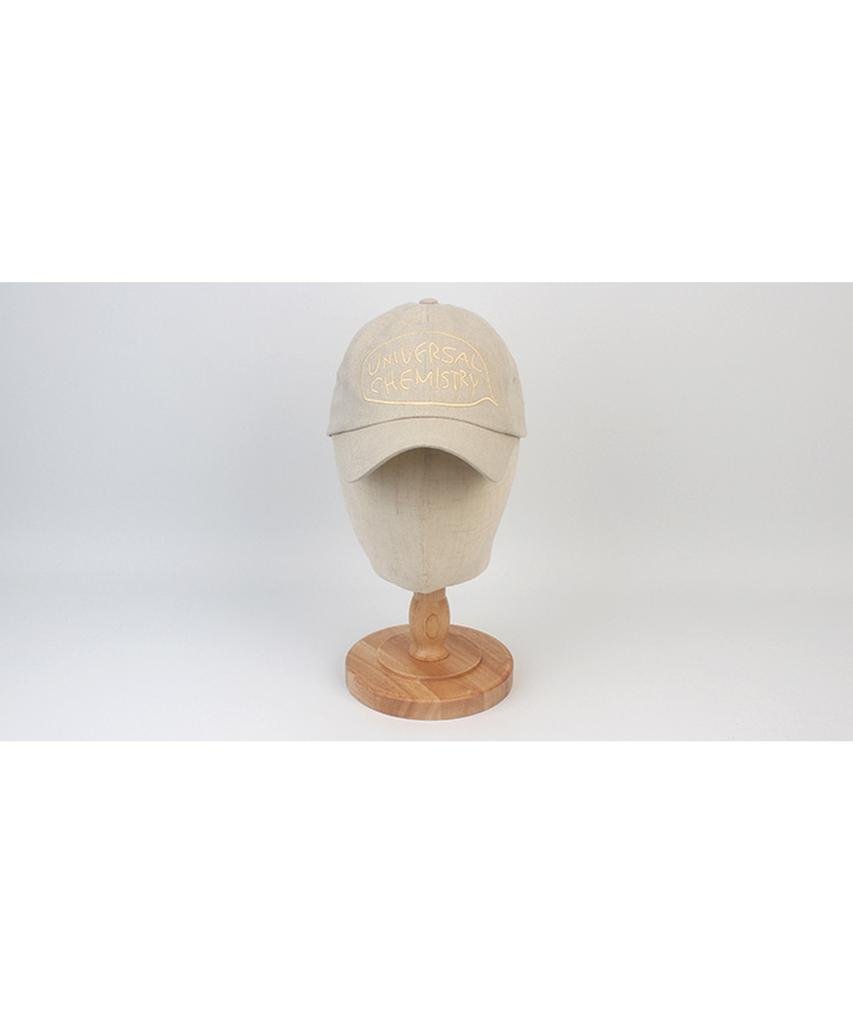 Yunibeosyeolkemiseuteuli Big Logo Washing Beige Ballcap