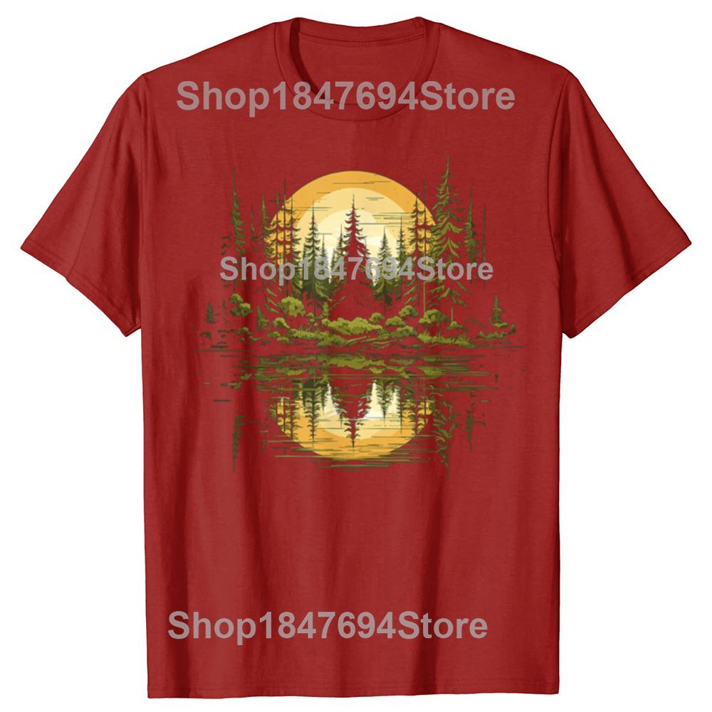 

Funny Nature Forest Trees Outdoor Wildlife 100 Cotton Tshirts Men Fashion Casual Tshirt Loose Oversized Streetwear T Shirt S