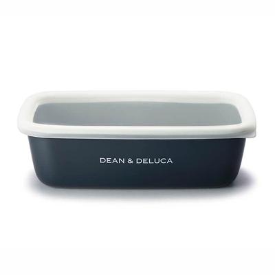 DEAN & DELUCA Enamel Container B2 Charcoal Gray