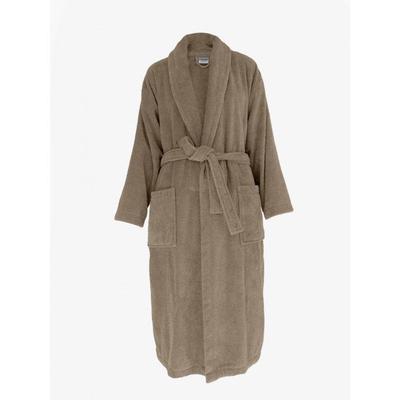 Shawl Collar Bathrobe Terry Cotton 380 Gr/m² "Naïa" Vent Du Sud - Camel - Size S