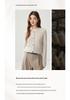 Round Neck Hollow Cashmere Cardigan - 2026 Autumn Women's Elegant Single-Breasted Versatile Warm Outerwear