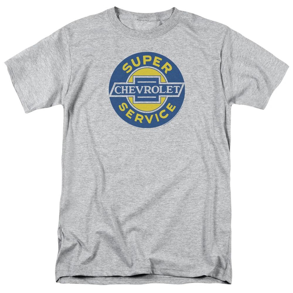 Chevrolet Super Service Vintage Logo Men’s T-Shirt S-5XL Officially Licensed Tee S