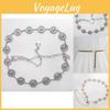 Elegant Vintage Metal Waist Chain Accessory Stylish Design For Skirts And Outfits
