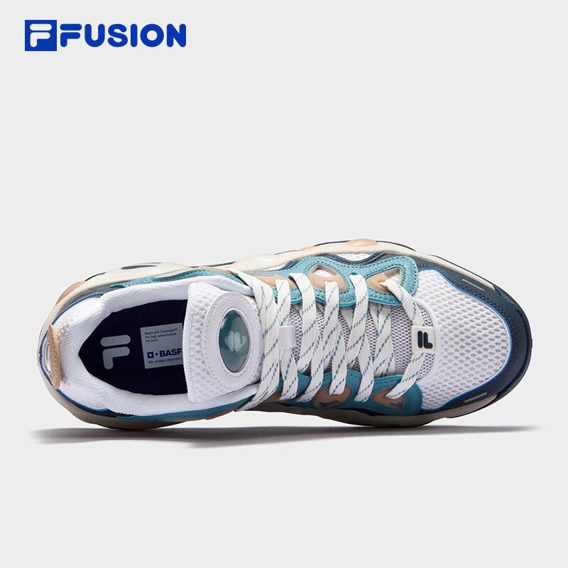FILA FUSION Men's VERTICAL Retro Low-Top Basketball Shoes