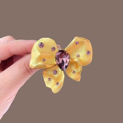 Butterfly Brooch for Women High-end and Personalized Clothing Pin Accessory Fashionable and Exquisite Suit Corsage