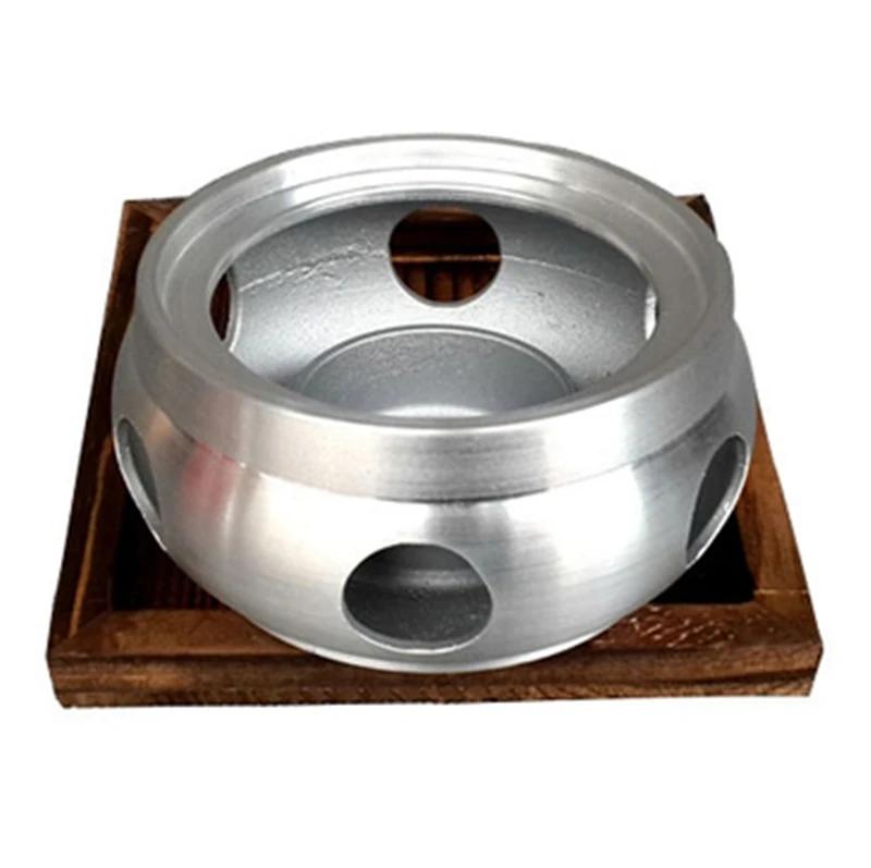 9-inch thickened aluminum alloy Uncoated dry pot Small heating pot Alcohol stove suit hotpot Cooking pot Self hotpot