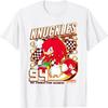 Sonic The Hedgehog Knuckles O Equidna 94 Pôster de Corrida Camiseta