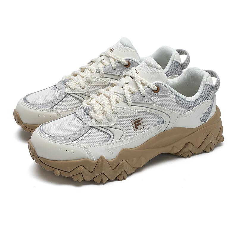 FILA Oakmont 2S Fashion Comfortable Versatile Casual Low-Top Dad Shoes Women sneaker Off-White F12W522120F-GL