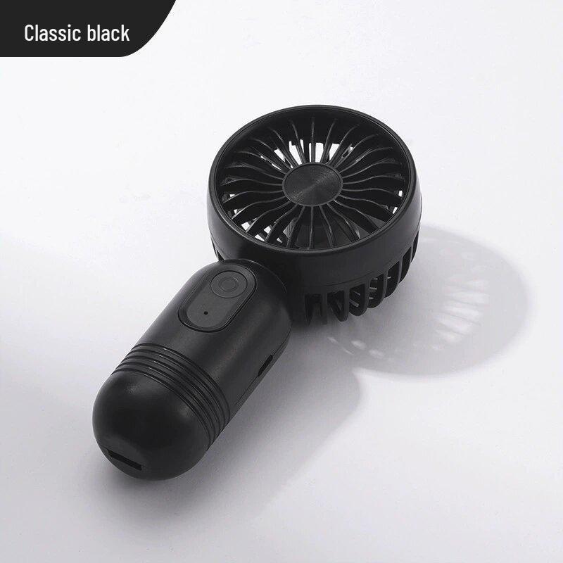 

F33 Portable Handheld Mini Fan: USB Rechargeable, 3-Speed, High Power for Summer Outdoors 13.2*6.3*4.1 cm