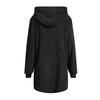 Lässige Kapuzenmäntel Damen Fleecejacken Weiche Schwere Flauschige Sherpa Hoodies Oberbekleidung Warmer Flauschiger Übermantel