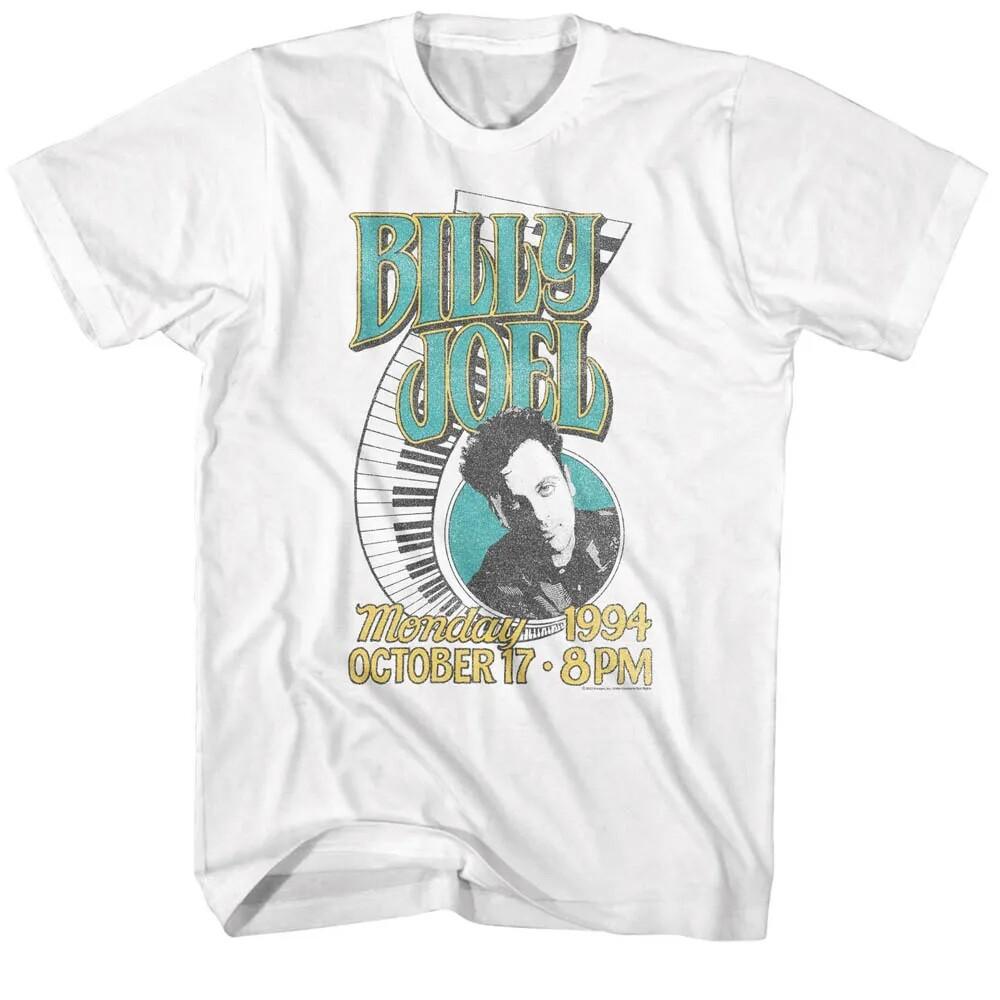 Billy Joel Concert Live Monday Oct 17th 1994 8PM Men T Shirt Rock Music Merch XXXXL