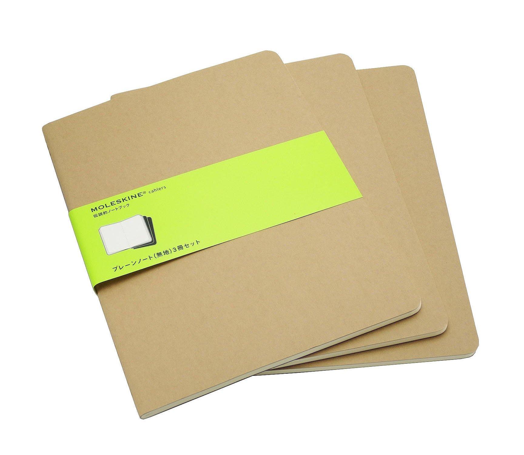 

Moleskine Notebook Cahier Journal Plain QP423 XL Craft