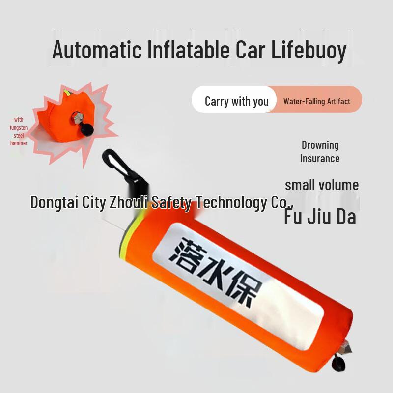 DAXTE Vehicle Emergency Window Breaker and Anti-Drowning Rescuer One Size