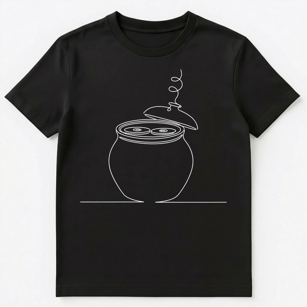 Suppenliebhaber Topf mit Essen Unisex T-Shirt
