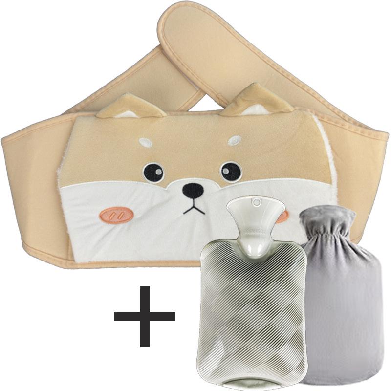 3-in-1 Water-Filled Heating Belt Set: Waist Belt, Hand Warmer, Belly Support