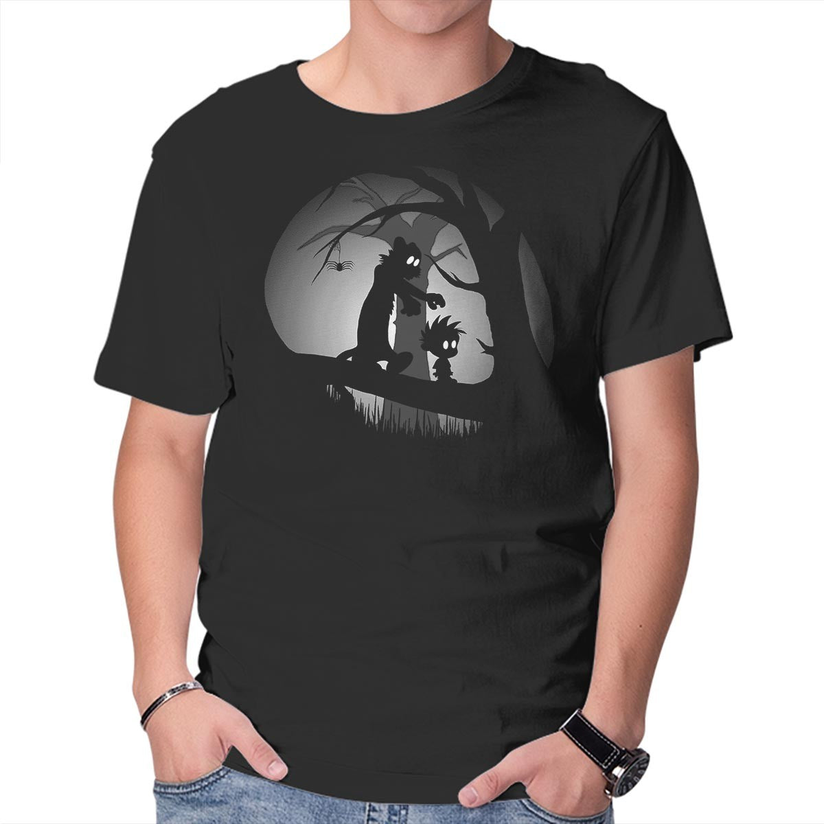 Unisex Crew Neck T-Shirt A Wrong Turn Graphic Short Sleeve Casual Tee XXL