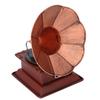 Vintage Phonograph Decor Iron High Simulation Exquisite Workmanship Antique Gramophone Model for