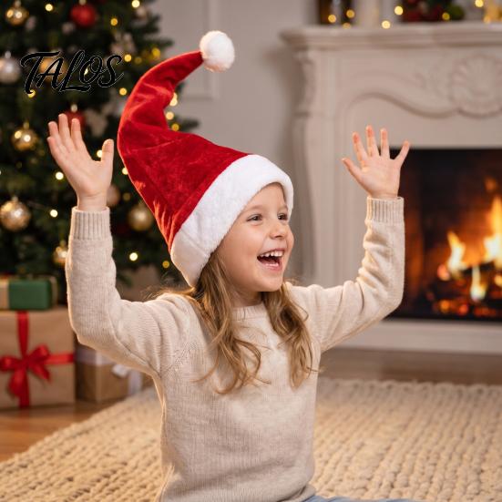 Funny Christmas Gift for Family Electric Dancing Santa Hat, Singing Musical Hat with Swinging Unique Party Supplies Motion, Plush Toy Adults