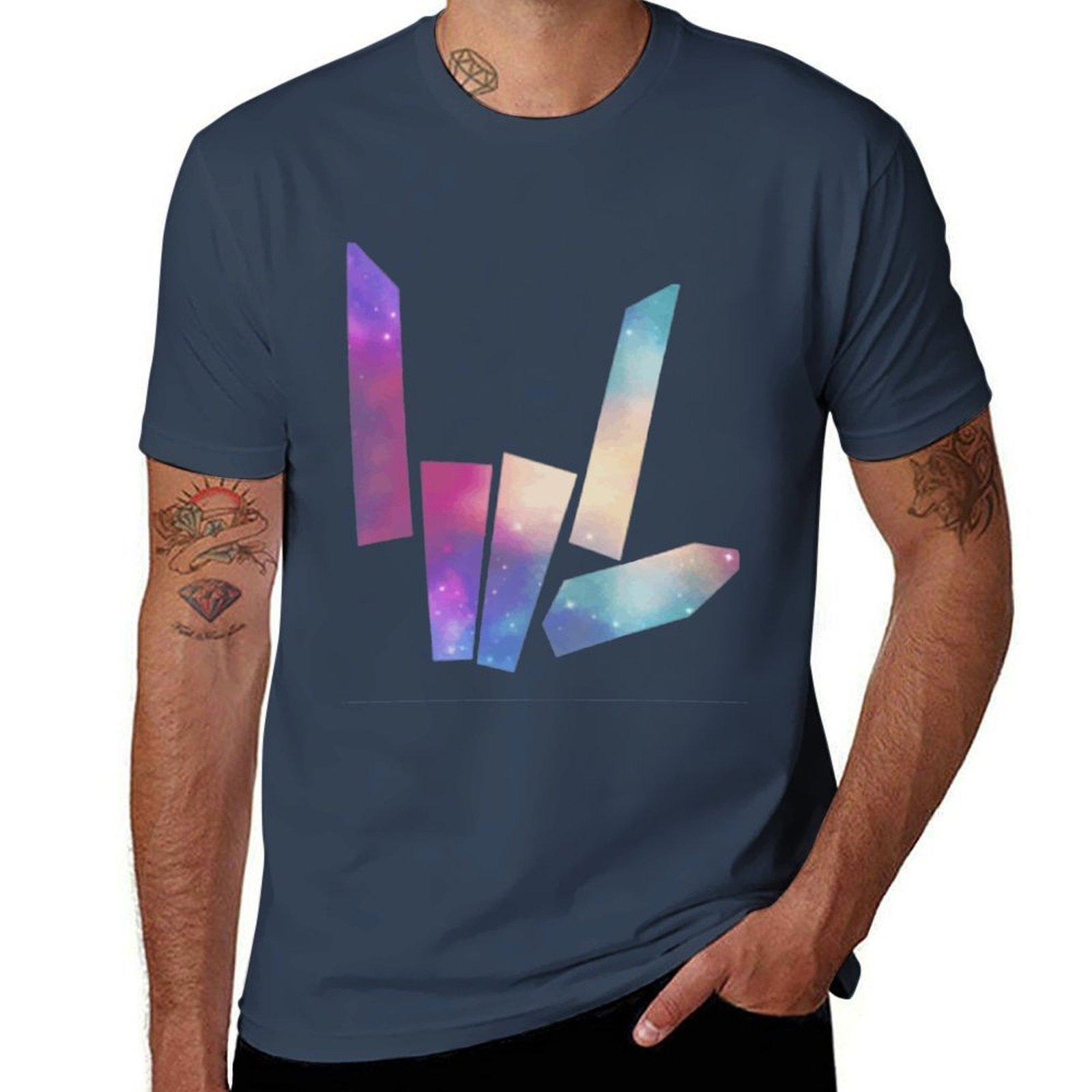 Get Here Kids Share The Love Galaxy Logo TShirt Summer Fashion Casual Tee Shirt S