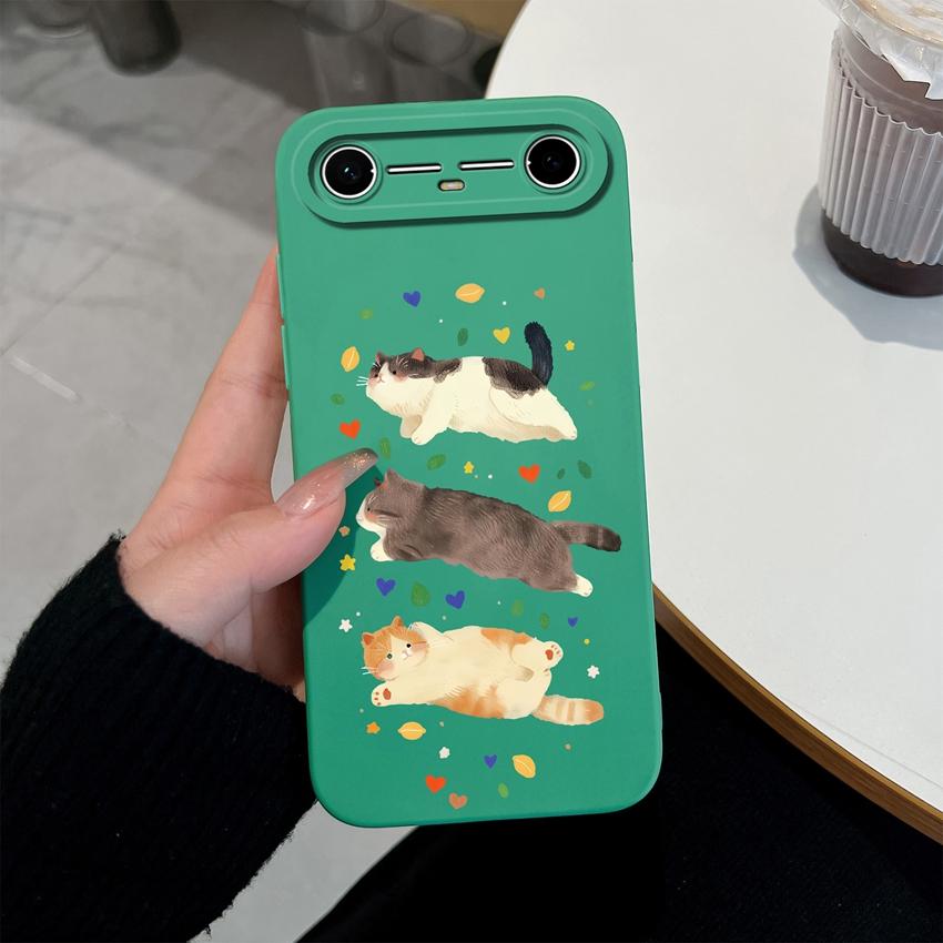 Voor Tecno Pova Slim / Spark Slim Telefoonhoes Olieverf Hart Liefde Mat Siliconen Hoesje Voor Tecno SparkSlim / PovaSlim Behuizing
