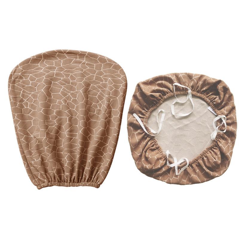 

Чехол на компьютерное офисное кресло - защитные и растягивающиеся универсальные чехлы для стульев, вращающийся растягивающийся чехол для стула W48cmX D48cmX H48cm