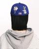 THEMUSEUMVISITOR Rabbit Embroidery Cap (Blue)