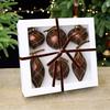 6PCS/SET Glitter Xmas Finial Ball Pendants Colorful Painting Christmas Tree Hangers  New Year