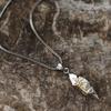 Simple Wishing Stone Pendant Necklace Clavicle Chain Adjustable Sweater Chain Vintage Collar Necklace Fashion Jewelry