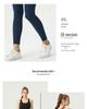 Reflective High-Waist Yoga Leggings: Quick-Dry, Nude-Feel, Solid Color, Hip-Lift Design