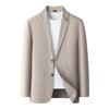 ROMON Men's Linen Blend Casual Blazer