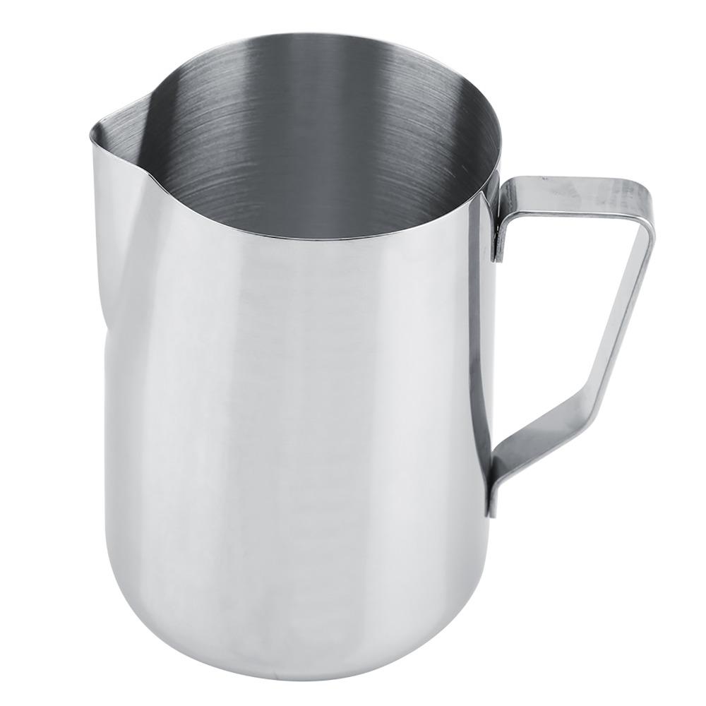 304 Stainless Steel Milk Frothing Cup 1000 ml/34oz Stainless Steel Milk Jug  Coffee Accessories