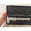 150mm Carbon Steel Precision Caliper with Dual Scale Graduations, High-Precision Measuring Tool, Fine-Adjustable, Storage Case Included
