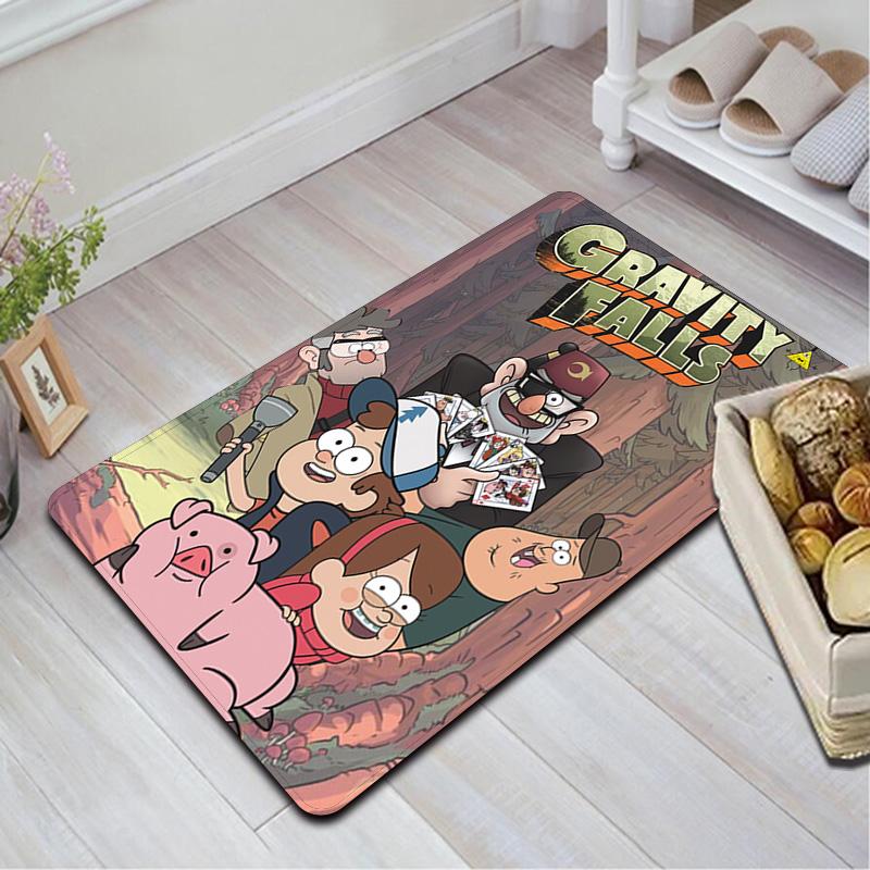 Gravity Falls Rug Floor Mat for Living Room or Bedroom Soft and Comfortable Carpet a Gift for Birthday and Holiday.NFF0928634