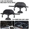 Auto Getränkehalter hinten Halterung Doppelloch Kunststoff Mittelkonsole Getränkehalter Ersatz Autozubehör Für BMW E39 1997-2003