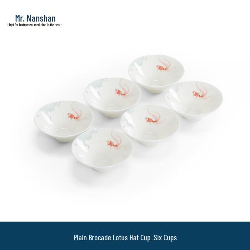Nanshan Mr. Ceramic Lotus Teacup Set