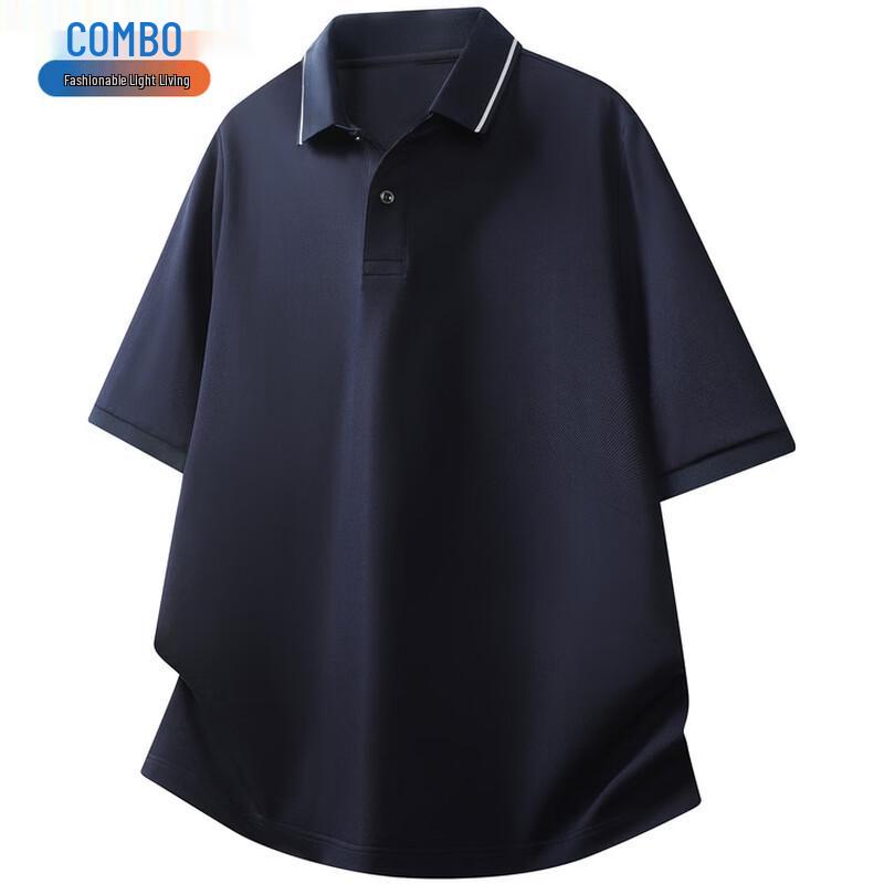 

Men s Ice-Feel Short Sleeve Polo T-Shirt XL