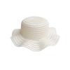 Wavy Edge Cute Straw Hat BJD Straw Hat Pet Hat Cotton Baby Hat Mini Hat Doll Hat Toy Hat Small Hat