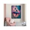 Ballerina Artwork Baller Girl Canvas Painting High Definition Modern Mural Dance Hall Home Decoration Color Pictures
