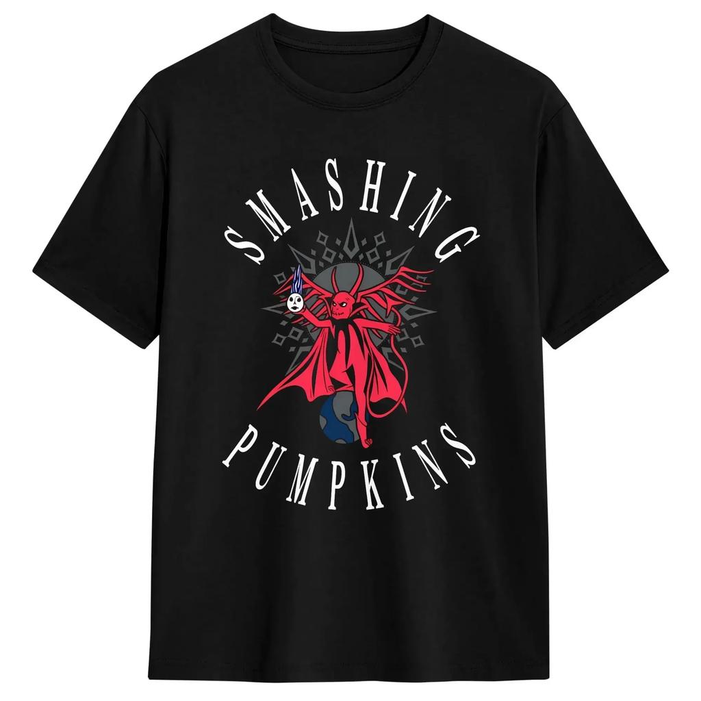 The Smashing Pumpkins T Shirt Summer Leisure T Shirts Male 100 O Neck 4XL 6XL Top Tees Short Sleeve Vintage Tshirt