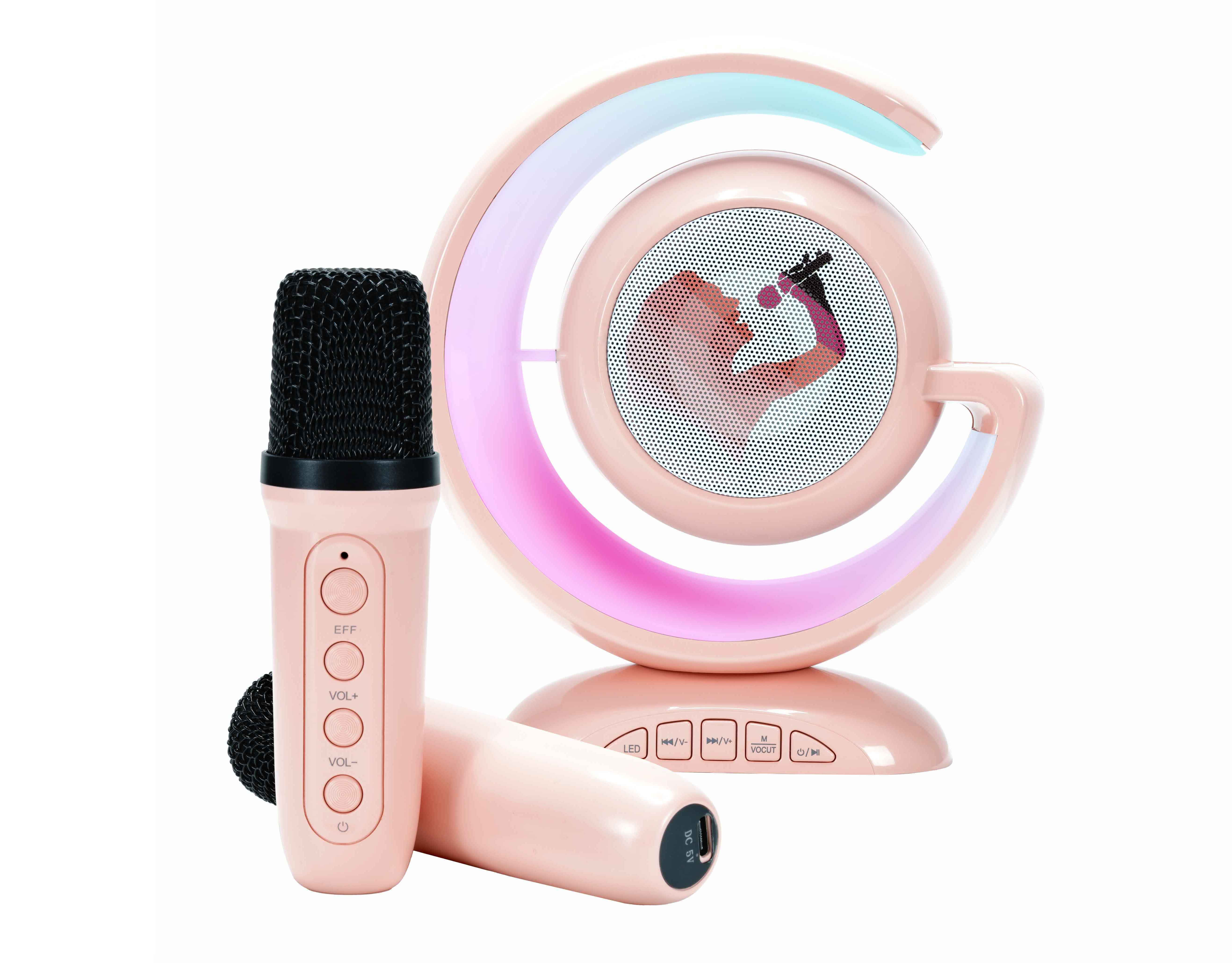 MusicMate MM-SC70-P RainbowDust Karaoke Set