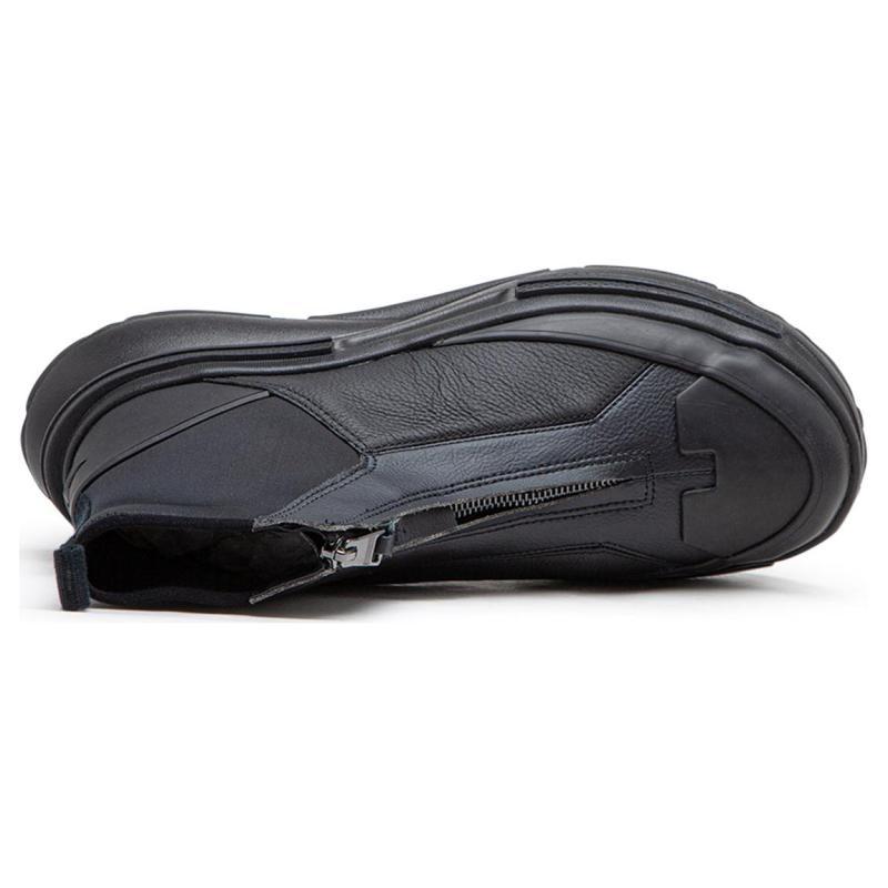 Converse Run Star Legacy Faux Leather Comfort High-Top Lifestyle Casual Shoes Unisex Black