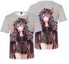 Genshin Impact Copslay Game Manga T-Shirt Shirt Costumes Polyester