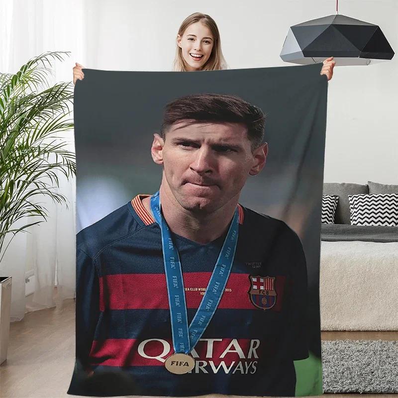 Winterdecke Sofa Messi Digitaldruck King Size Warm Knie Bett Fleece Camping Benutzerdefiniert Flauschig Weich Decken Mikrofaser Bettwäsche