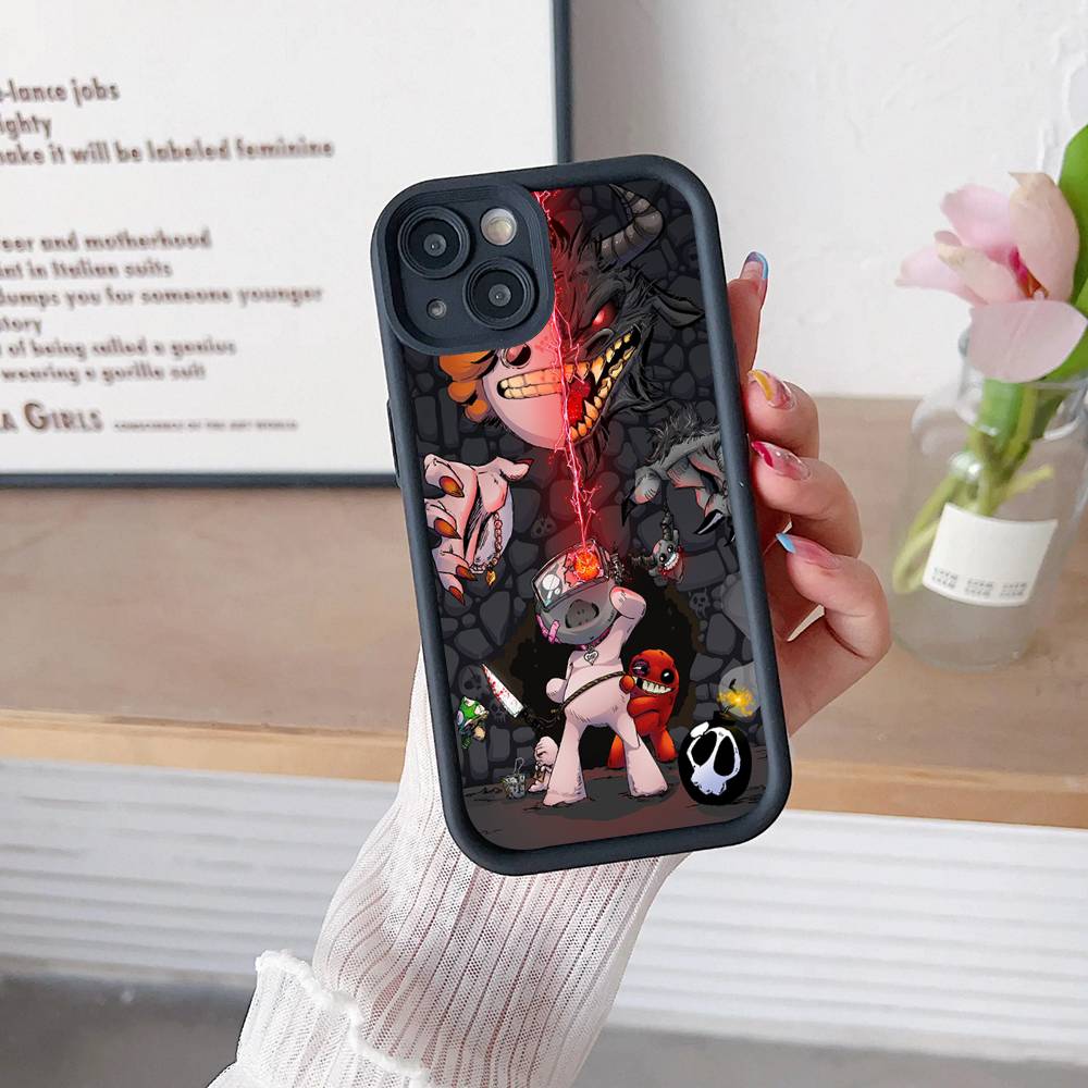 Action Game The Binding Of Isaac Phone Case For IPhone 17 16 15 14 13 12 11 Pro Max Mini Plus Soft TPU Back Cover