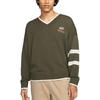 Sweaters Men's Workwear Khaki V Neck Moderate DX0009-325